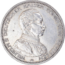 Moneta, Stati tedeschi, PRUSSIA, Wilhelm II, 5 Mark, 1914, Berlin, BB+, Argento