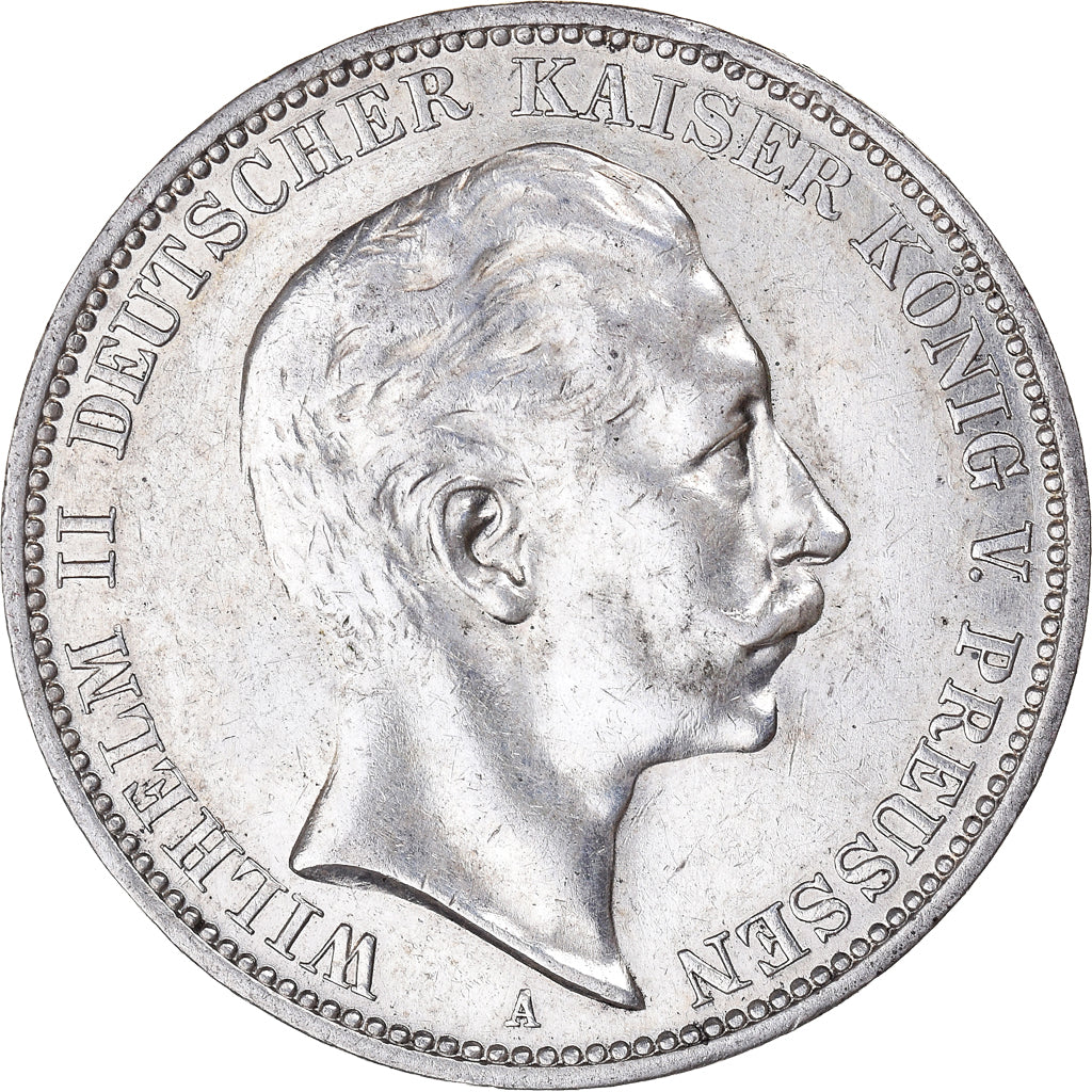 Münze, Deutsch Staaten, PRUSSIA, Wilhelm II, 3 Mark, 1912, Berlin, VZ, Silber