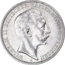 Münze, Deutsch Staaten, PRUSSIA, Wilhelm II, 3 Mark, 1912, Berlin, VZ, Silber