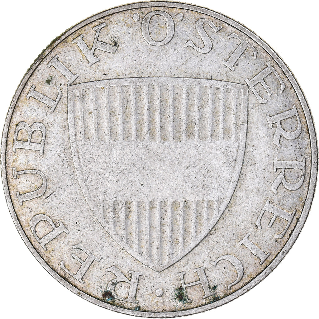 Moneta, Austria, 10 Schilling, 1957, EF(40-45), Srebro, KM:2882