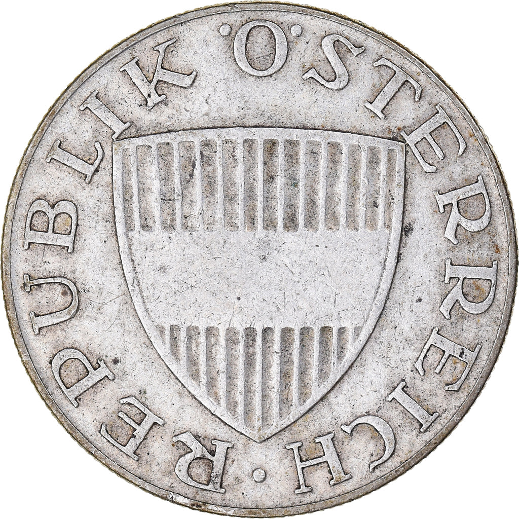 Coin, Austria, 10 Schilling, 1957, VF(30-35), Silver, KM:2882