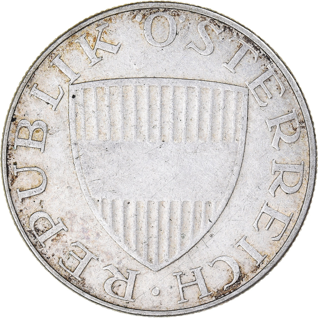 Coin, Austria, 10 Schilling, 1957, AU(50-53), Silver, KM:2882