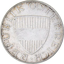 Coin, Austria, 10 Schilling, 1957, AU(50-53), Silver, KM:2882