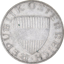 Moneta, Austria, 10 Schilling, 1957, VF(30-35), Srebro, KM:2882