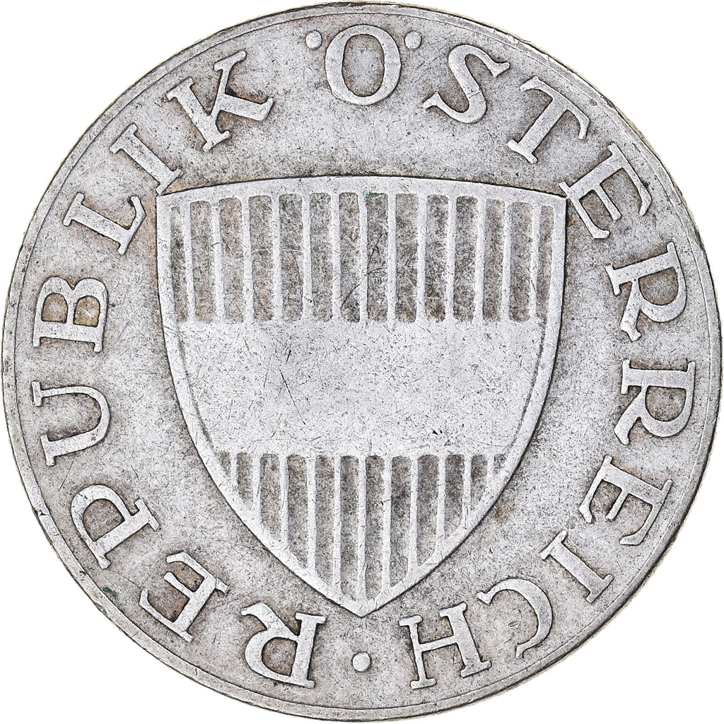 Coin, Austria, 10 Schilling, 1957, VF(30-35), Silver, KM:2882