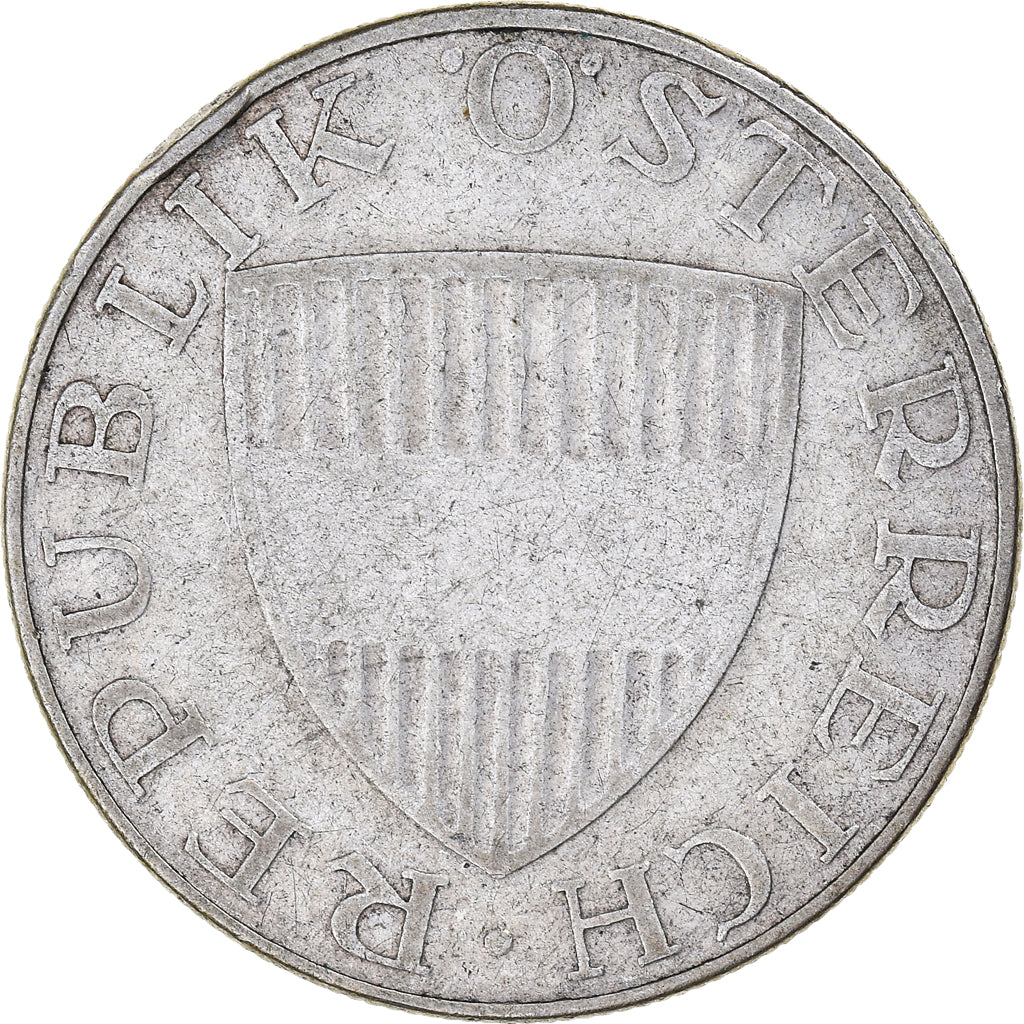 Coin, Austria, 10 Schilling, 1958, Vienne, VF(20-25), Silver, KM:2882
