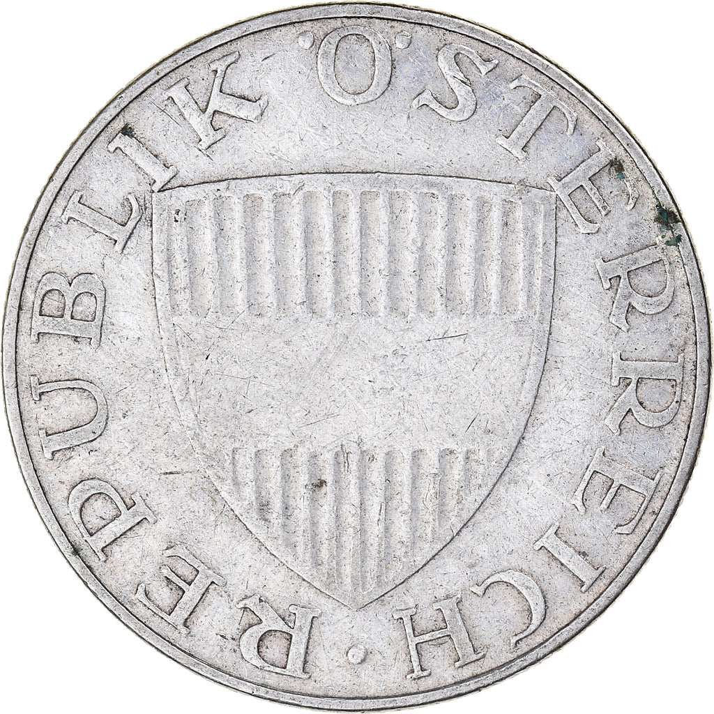 Coin, Austria, 10 Schilling, 1958, Vienne, VF(30-35), Silver, KM:2882
