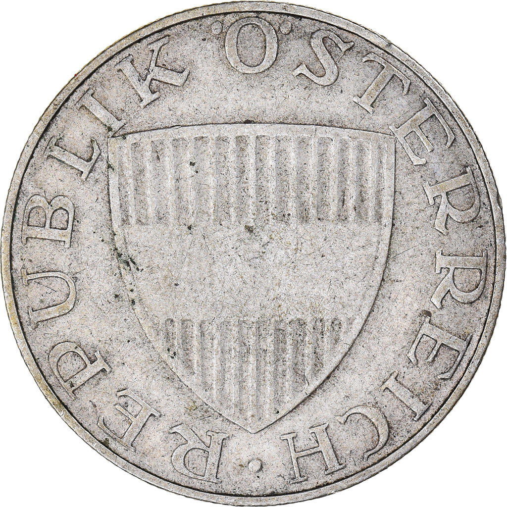 Coin, Austria, 10 Schilling, 1958, Vienne, EF(40-45), Silver, KM:2882