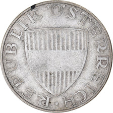 Coin, Austria, 10 Schilling, 1958, Vienne, VF(30-35), Silver, KM:2882