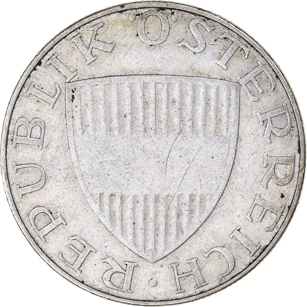 Coin, Austria, 10 Schilling, 1958, Vienne, EF(40-45), Silver, KM:2882