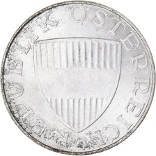 Munten, Oostenrijk, 10 Schilling, 1973, ZF+, Zilver, KM:2882