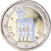 San Marino, 2 Euro, 2016, Rome, Iridescent, MS(63), Bi-Metallic