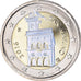 San Marino, 2 Euro, 2016, Rome, Iridescent, MS(63), Bimetálico