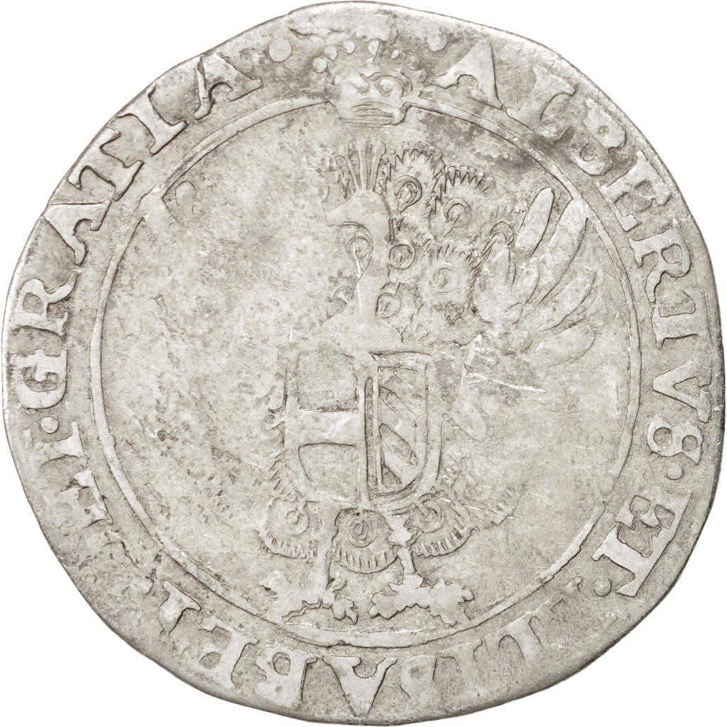 Coin, Spanish Netherlands, BRABANT, Escalin, Undated, Brabant, VF(30-35)