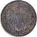 Coin, GERMANY - EMPIRE, 1/2 Mark, 1906, Karlsruhe, VF(30-35), Silver, KM:17