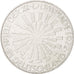 GERMANY - FEDERAL REPUBLIC, 10 Mark, 1972, Munich, KM:130, MS(60-62), Silver