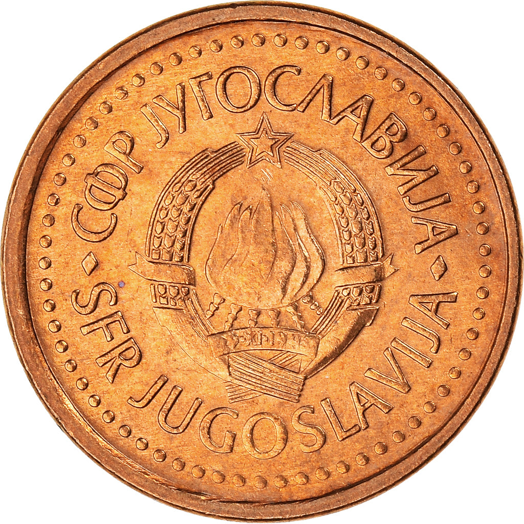 Coin, Yugoslavia, 50 Para, 1983, MS(60-62), Bronze, KM:85