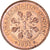 Moneta, Turkmenistan, Tenge, 1993, EF(40-45), Miedź platerowana stalą, KM:1