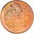 Moneda, TRINIDAD & TOBAGO, 5 Cents, 1992, MBC+, Bronce, KM:30