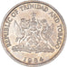 Münze, TRINIDAD & TOBAGO, 25 Cents, 1984, VZ+, Kupfer-Nickel, KM:32