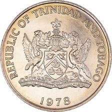 Münze, TRINIDAD & TOBAGO, 50 Cents, 1978, Proof, UNZ, Kupfer-Nickel, KM:33