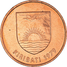 Coin, Kiribati, 2 Cents, 1979, British Royal Mint, AU(50-53), Bronze, KM:2