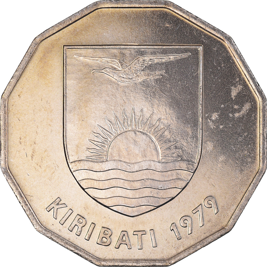 Coin, Kiribati, Dollar, 1979, British Royal Mint, AU(55-58), Copper-nickel, KM:7