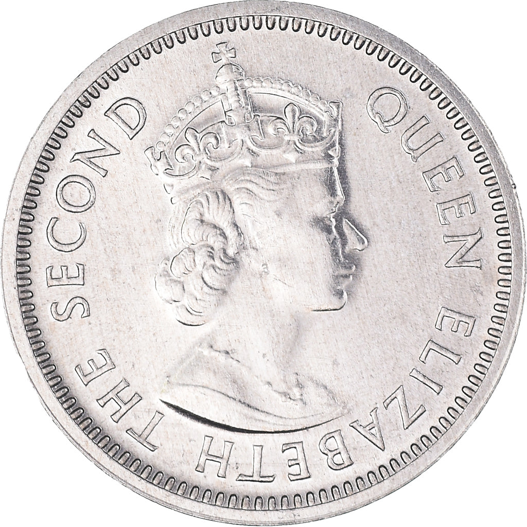 Coin, Belize, 5 Cents, 1987, MS(63), Aluminum, KM:34a
