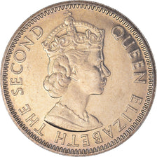 Coin, Belize, 25 Cents, 1987, MS(63), Copper-nickel, KM:36