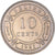 Moneta, Belize, 10 Cents, 1981, MS(63), Miedź-Nikiel, KM:35