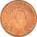 Coin, Iceland, 5 Aurar, 1981, AU(55-58), Bronze, KM:24