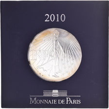 France, Semeuse, 50 Euro, 2010, Paris, MS(63), Silver, KM:1644