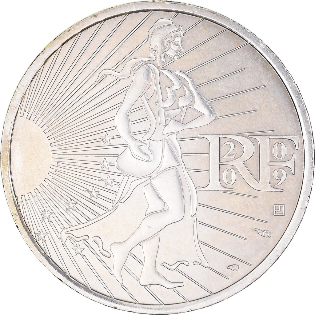 France, 10 Euro, 2009, SPL, Argent, Gadoury:EU337, KM:1580