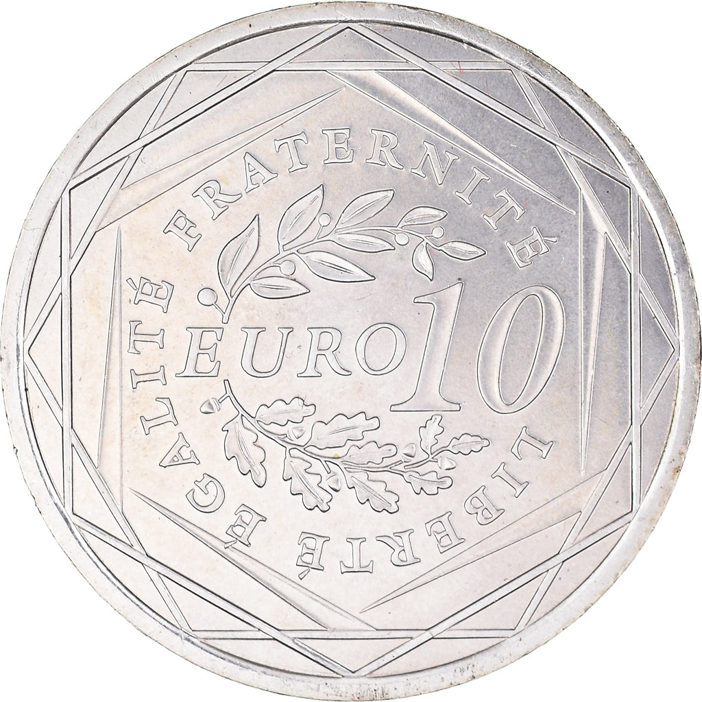 France, 10 Euro, 2009, SPL, Argent, Gadoury:EU337, KM:1580
