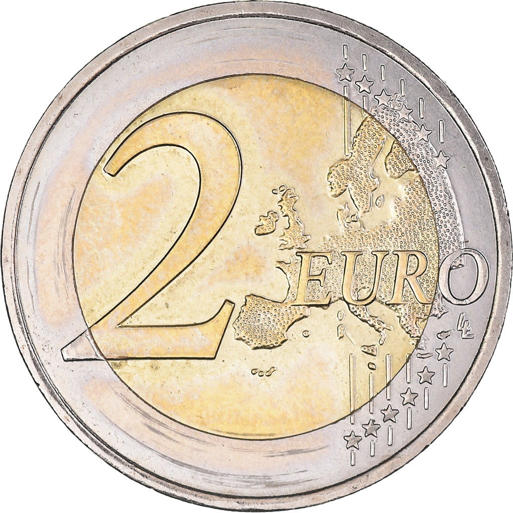 Monaco, 2 Euro, 2016, MS(63), Bi-Metallic, Gadoury:MC 195