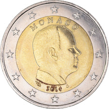 Monaco, 2 Euro, 2014, EF(40-45), Bi-Metallic, Gadoury:MC 195, KM:New