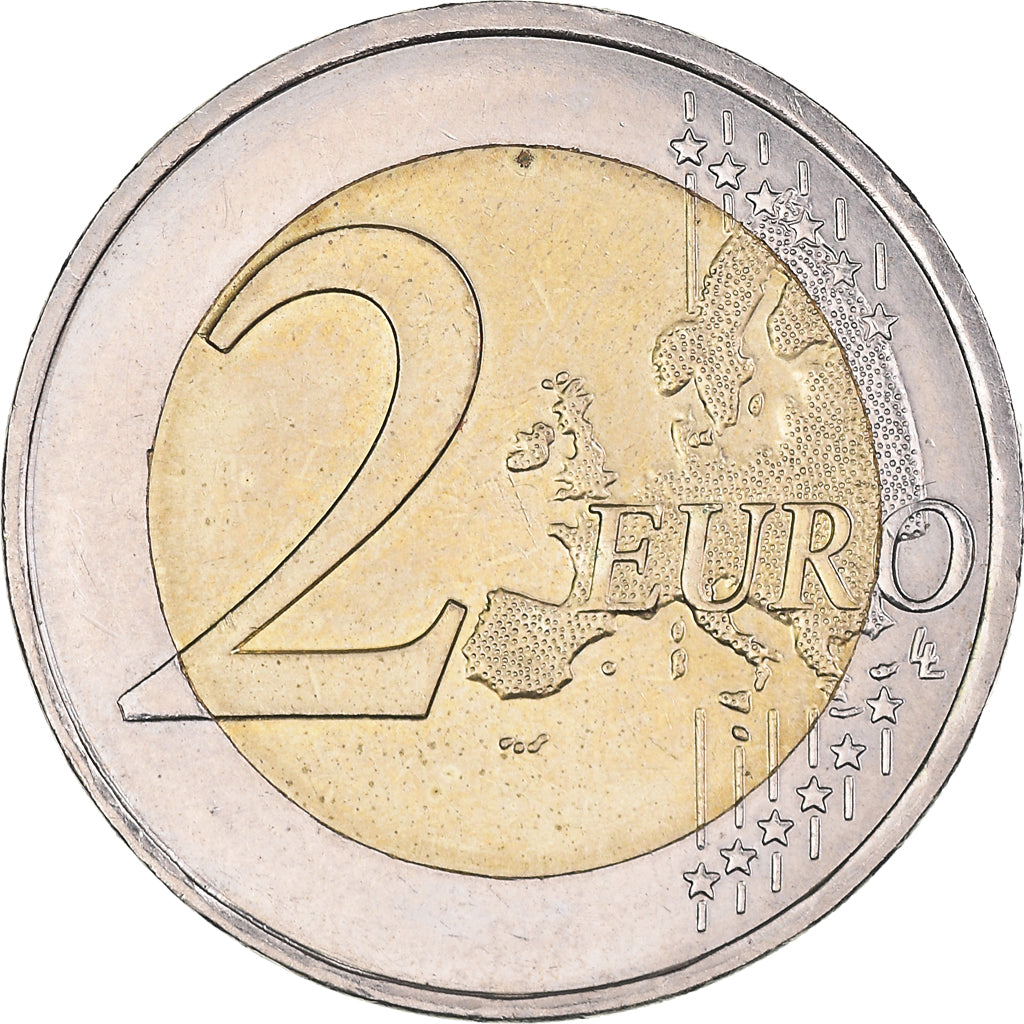 Monaco, 2 Euro, 2014, BB+, Bi-metallico, Gadoury:MC 195, KM:New