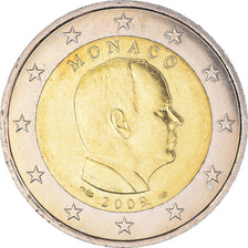 Monaco, 2 Euro, Prince Albert II, 2009, AU(55-58), Bi-Metallic, KM:195