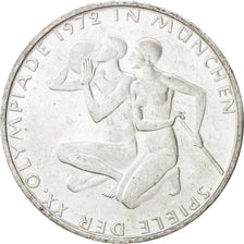 GERMANY - FEDERAL REPUBLIC, 10 Mark, 1972, Munich, KM:132, MS(64), Silver