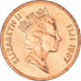 Coin, Fiji, Elizabeth II, Cent, 1987, MS(63), Bronze, KM:49
