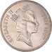 Coin, Fiji, Elizabeth II, 20 Cents, 1987, MS(63), Copper-nickel, KM:53