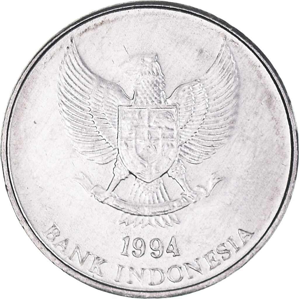 Coin, Indonesia, 25 Rupiah, 1994, MS(64), Aluminum, KM:55