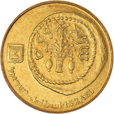 Coin, Israel, 50 Sheqalim, 1984, MS(60-62), Aluminum-Bronze, KM:139