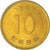 Moneta, KOREA-POŁUDNIOWA, 10 Won, 1983, AU(55-58), Mosiądz, KM:33.1