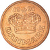 Moneta, Danimarca, Margrethe II, 50 Öre, 1991, Brondby, SPL, Bronzo, KM:866.2