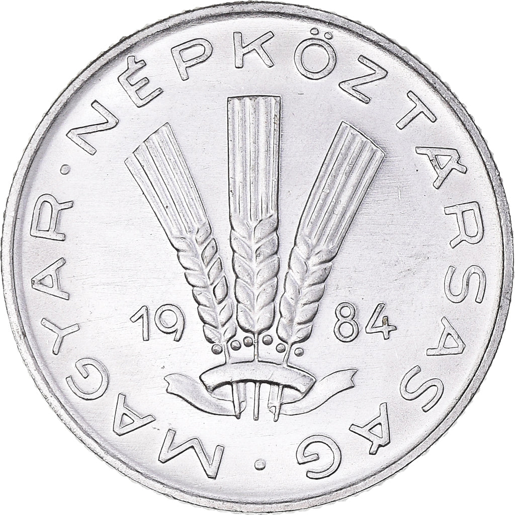 Münze, Ungarn, 20 Fillér, 1983, Budapest, UNZ+, Aluminium, KM:573