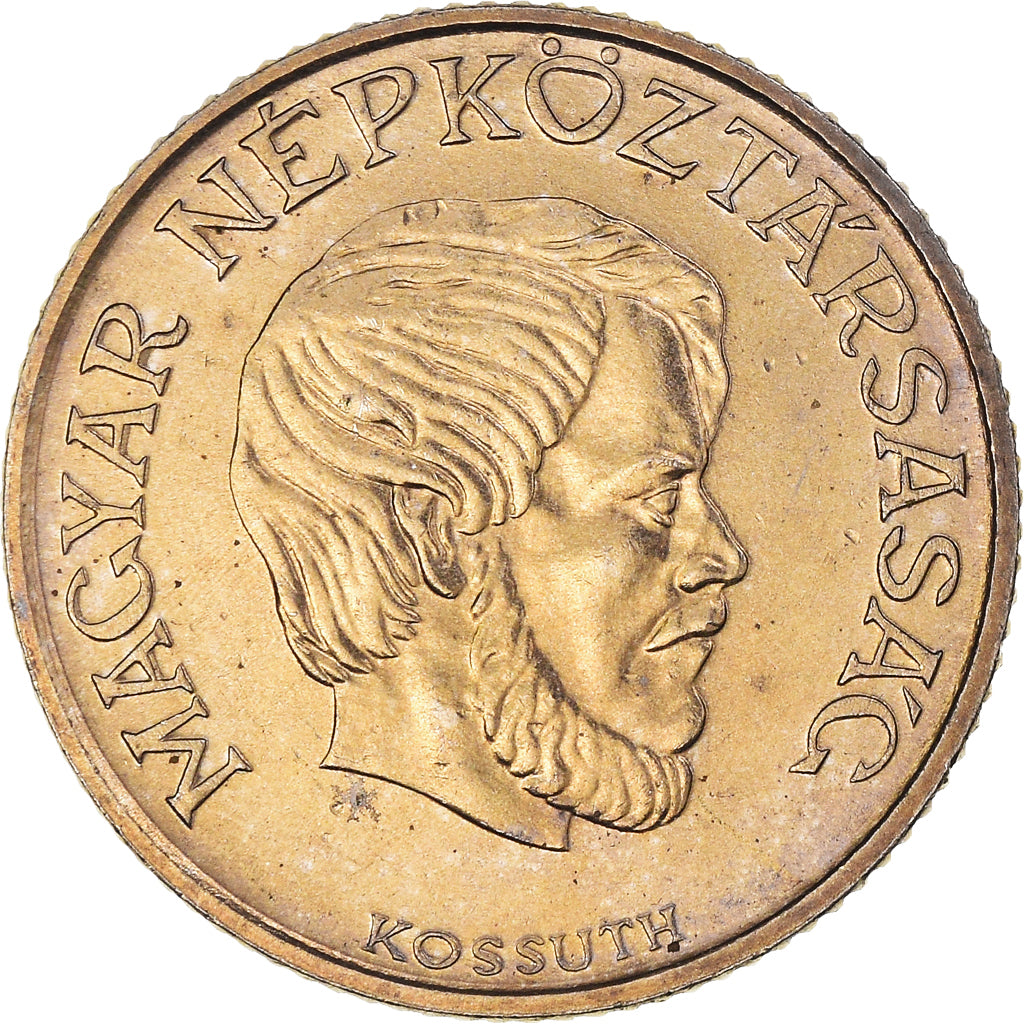 Moneta, Węgry, 5 Forint, 1984, Budapest, MS(63), Miedź-Nikiel, KM:635