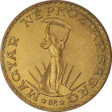 Coin, Hungary, 10 Forint, 1983, MS(60-62), Aluminum-Bronze, KM:636
