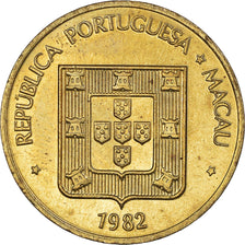 Moneta, Macau, 50 Avos, 1982, SPL, Ottone, KM:22