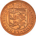 Coin, Guernsey, Elizabeth II, 2 Pence, 1979, Heaton, MS(60-62), Bronze, KM:28
